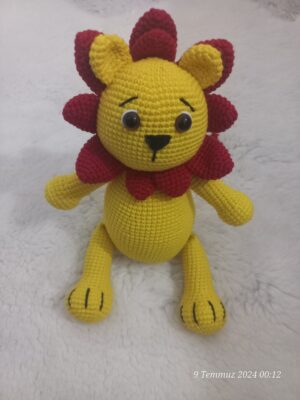 El Yapımı Amigurumi Aslan Oyuncak - Taraftar