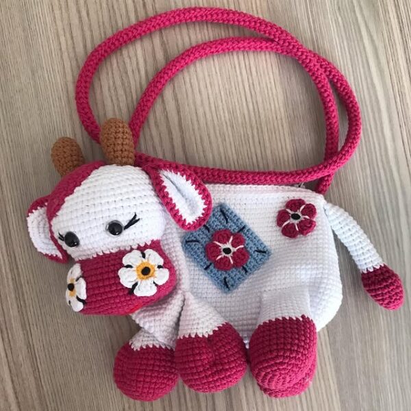 El Yapımı Çocuk Çanta – Amugurumi Tasarımlı