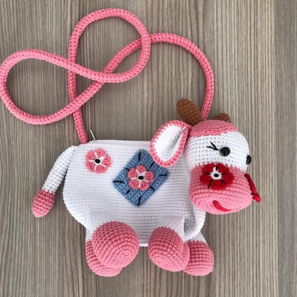 El Yapımı Çocuk Çanta – Amugurumi Tasarımlı