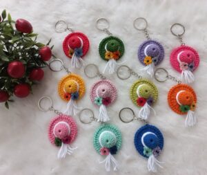 El Yapımı Örgü Anahtarlık – Şapka