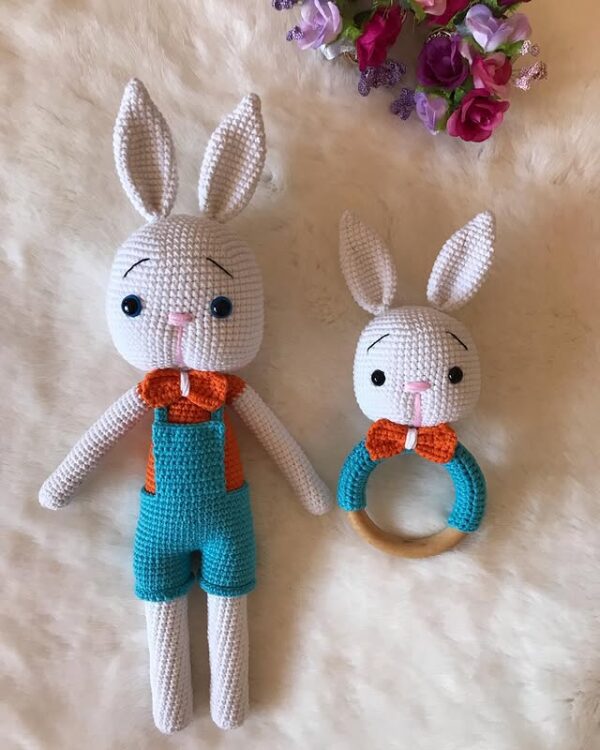 El Yapımı Tavşancık ve El Oyuncağı – Yenidoğan Seti