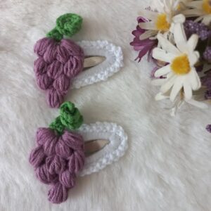 El Yapımı Örgü Toka – Üzüm