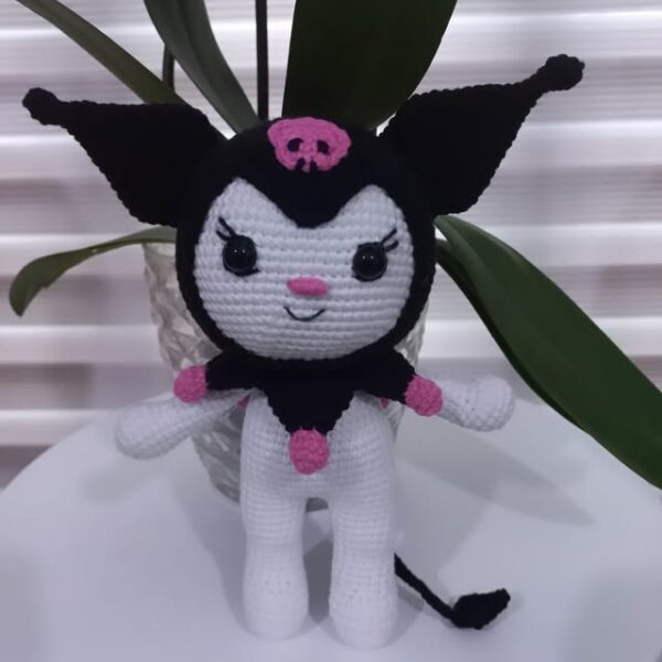 El Yapımı Amigurumi Oyuncak - Kuromi