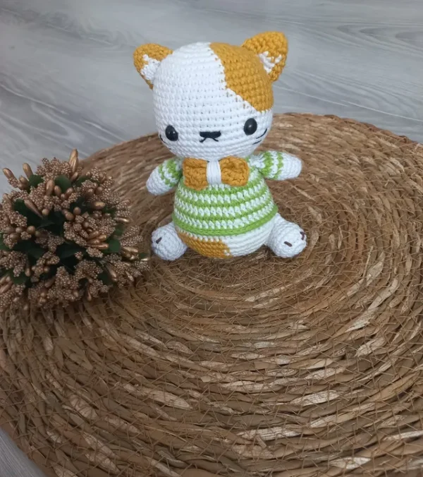El Yapımı Amigurumi Oyuncak - Minik Kedi