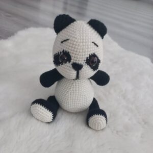 El Yapımı Amigurumi Oyuncak - Minik Panda