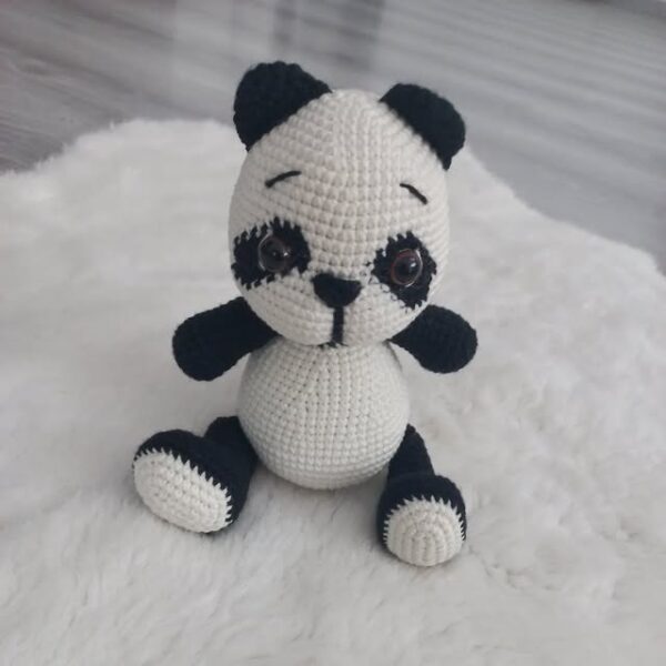 El Yapımı Amigurumi Oyuncak - Minik Panda