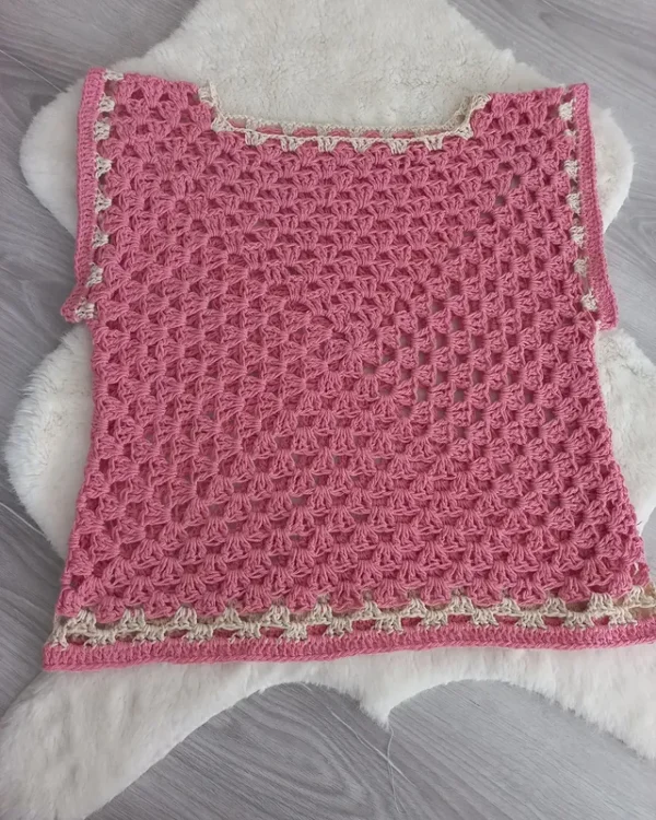 El Yapımı - Pembe Süveter